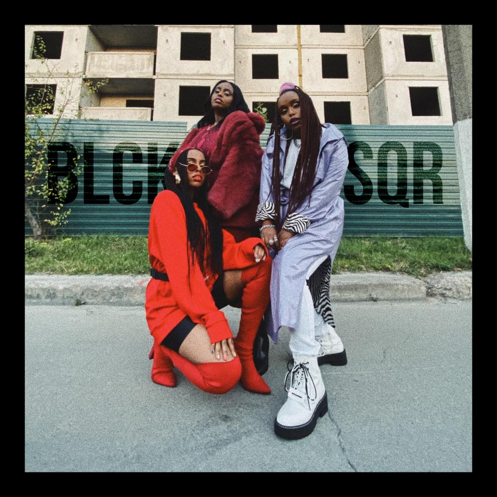 Album cover art for "Blck Sqr" by FO SHO