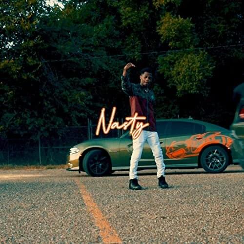 Album cover art for "Nasty" by Starringo