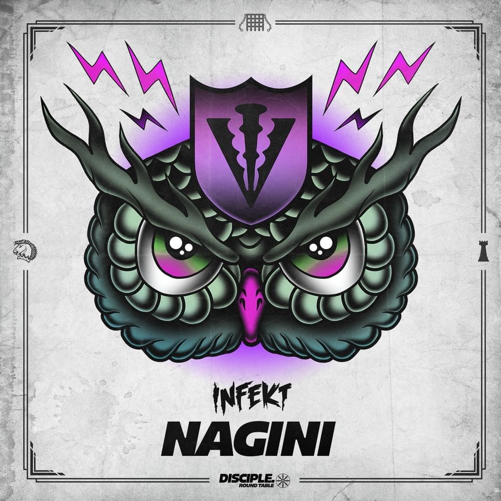 Album cover art for "Nagini" by INFEKT