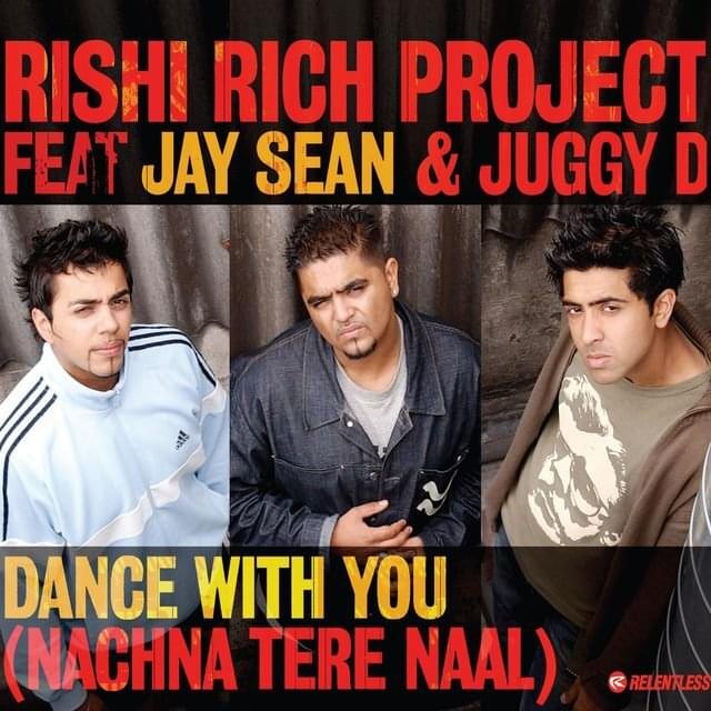 Album cover art for "Dance With You" by Rishi Rich Project & Jay Sean & Juggy D