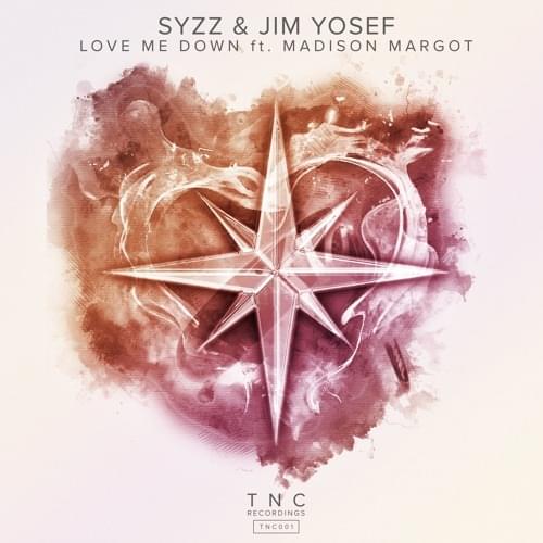Album cover art for "Love Me Down" by Zyzz & Madison Margot