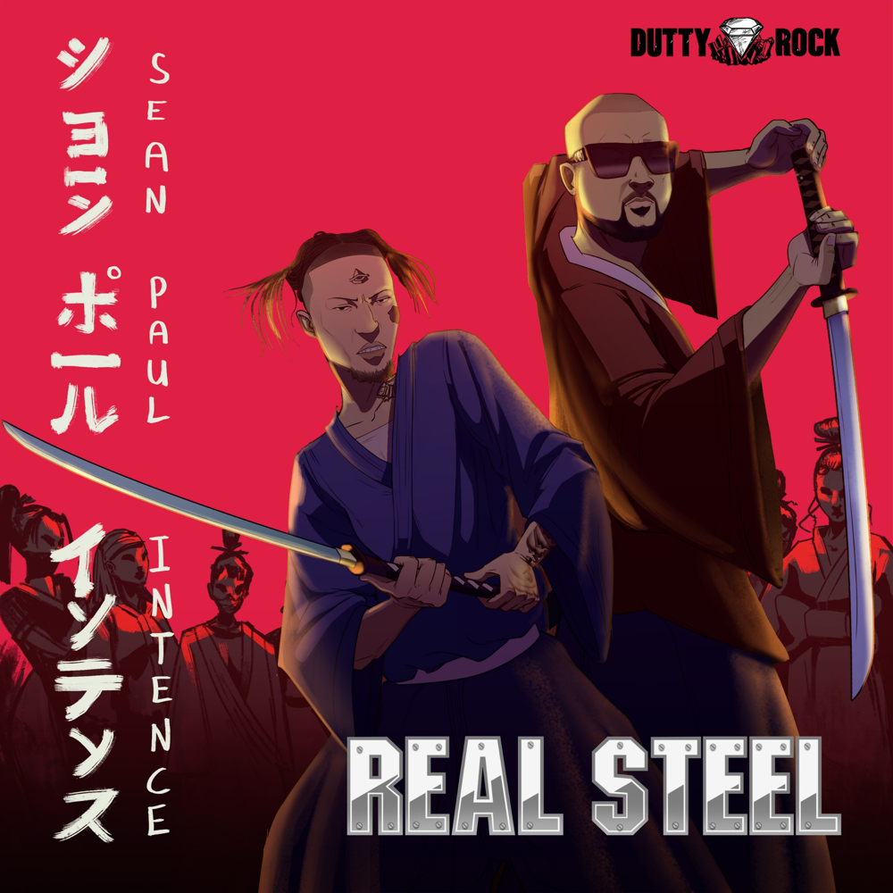 Album cover art for "Real Steel" by Sean Paul & Intence