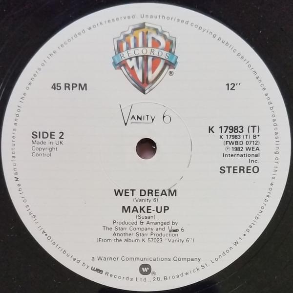 Wet Dream by Vanity 6