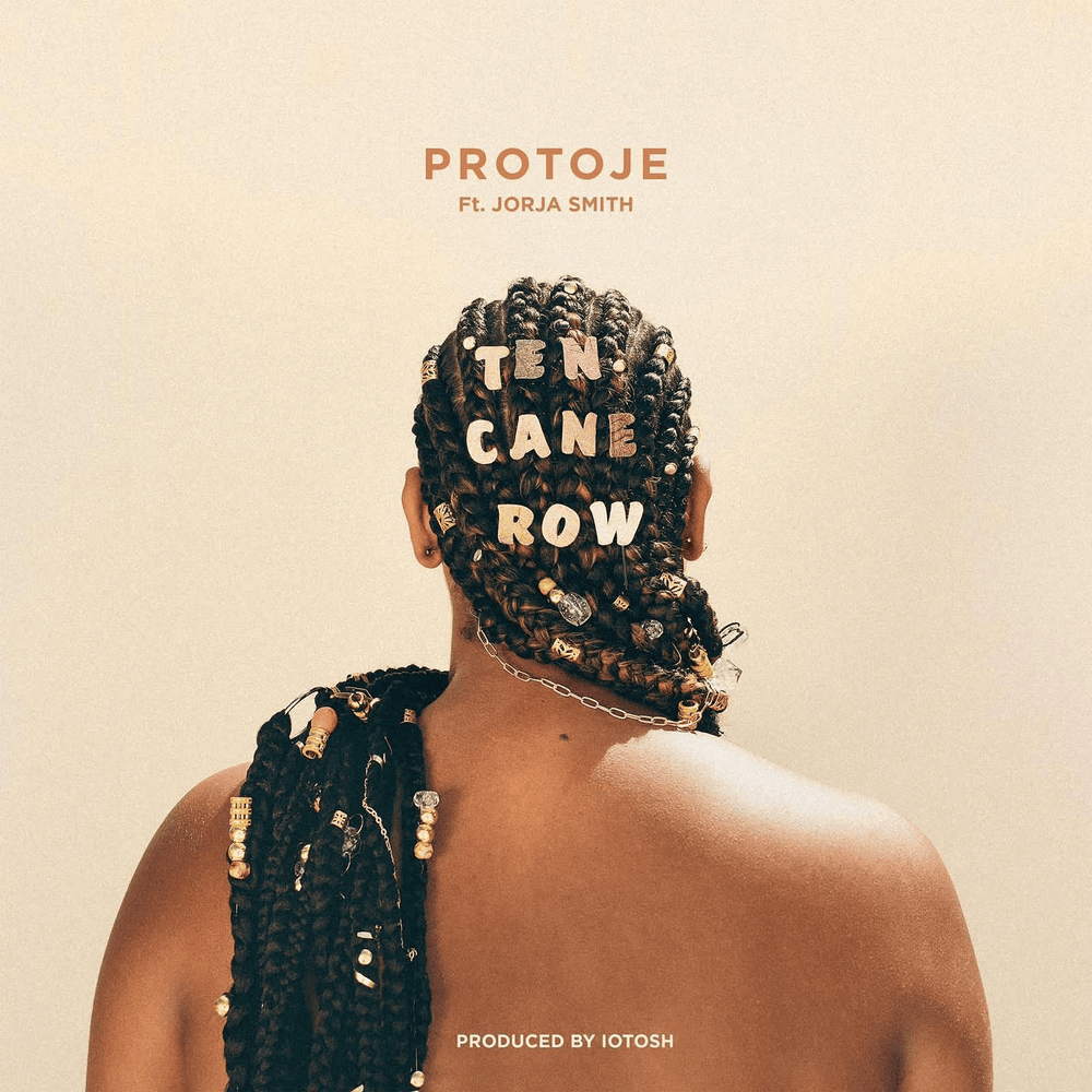 Album cover art for "Ten Cane Row" by Protoje & Jorja Smith