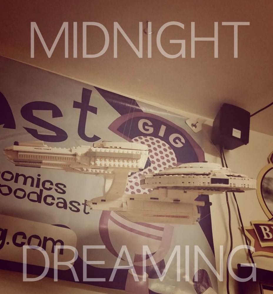 Album cover art for "Midnight Dreaming" by Danielle Ate the Sandwich