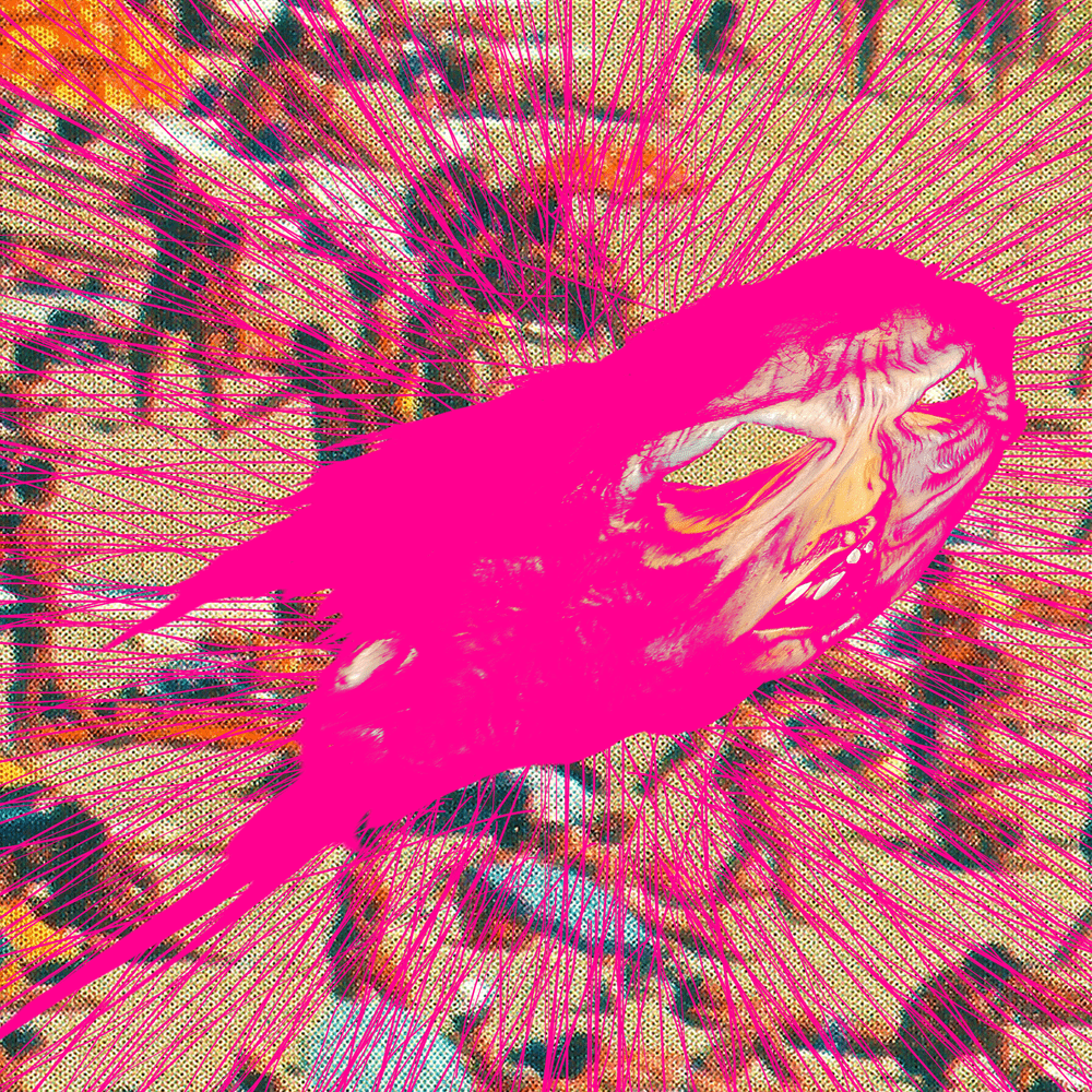 Album cover art for "Bad Fuckin Times" by Black Moth Super Rainbow
