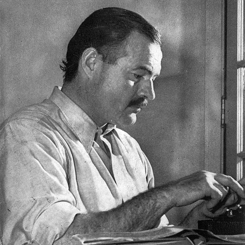 Photo of Ernest Hemingway
