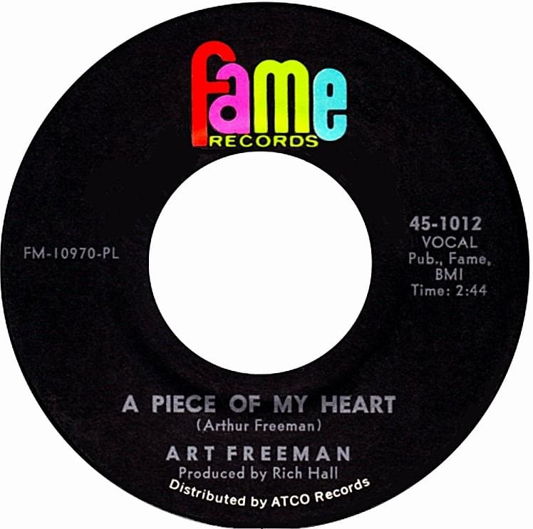 A Piece of My Heart by Art Freeman