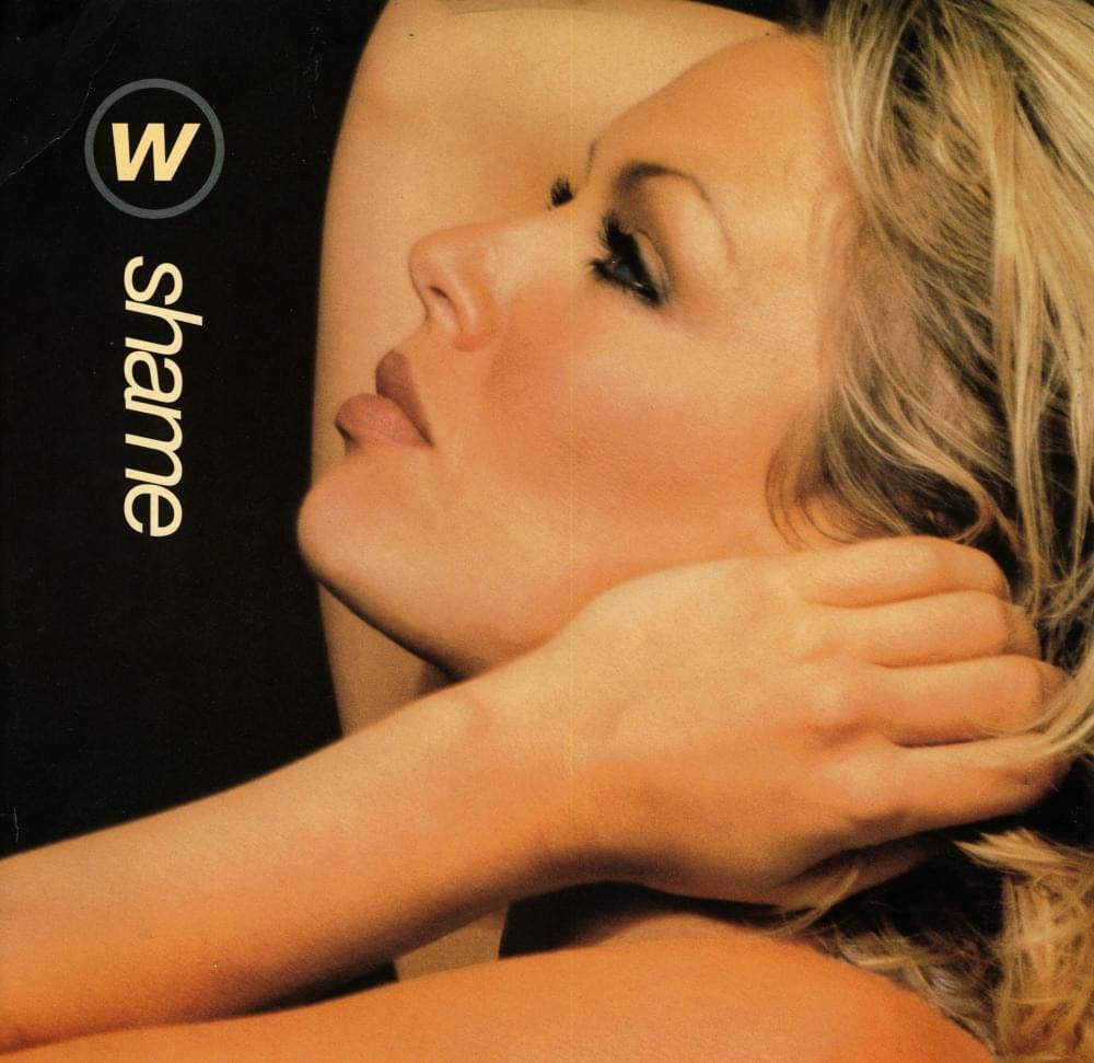 Album cover art for "Shame" by Kim Wilde