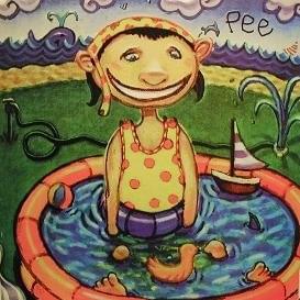 Album cover art for "Icarus, The Flat-Footed Pond Bird" by Pee