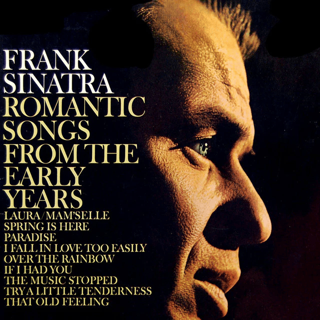 Album cover art for "I Fall In Love Too Easily" by Frank Sinatra