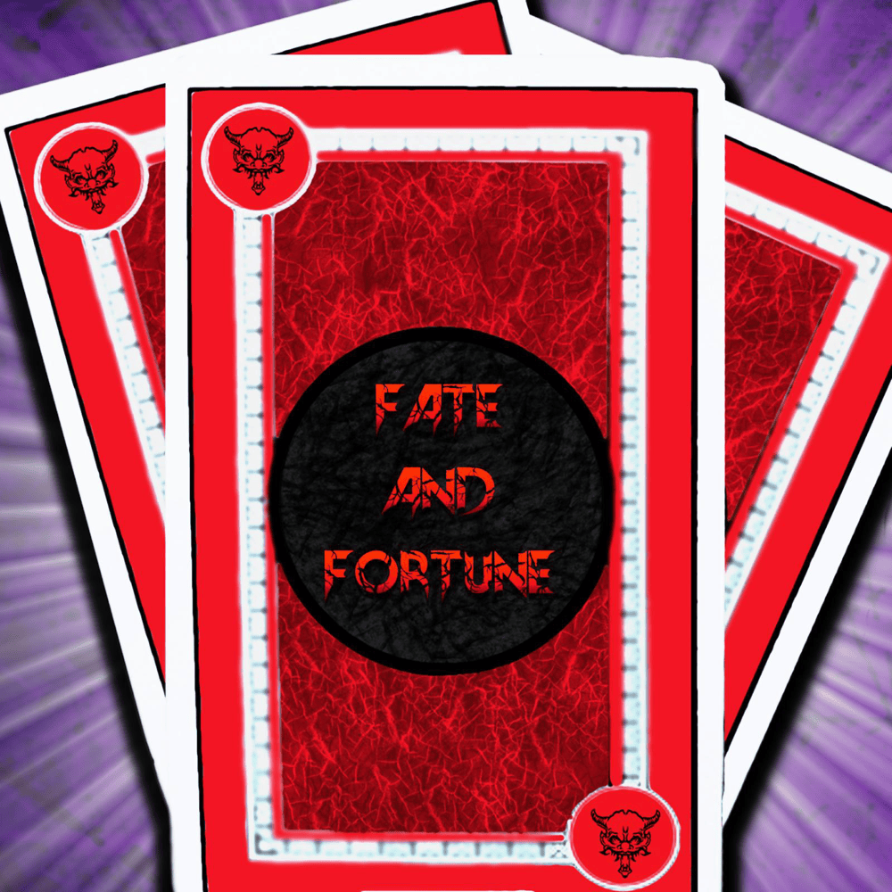 Album cover art for "Fate and Fortune" by Rockit Music & Dr. G