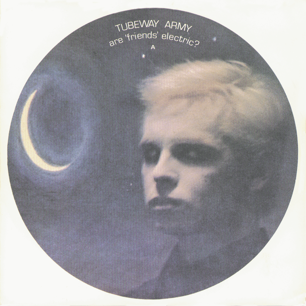Album cover art for "Are ‘Friends’ Electric?" by Tubeway Army