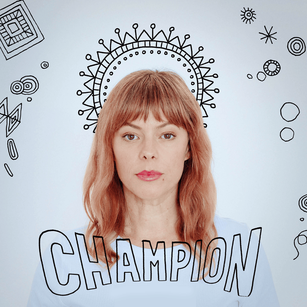 Album cover art for "Champion" by Lenka