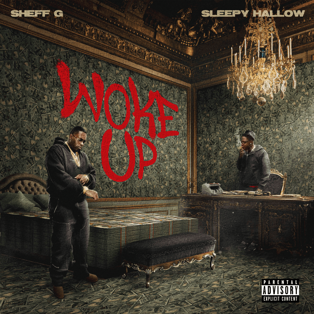 Album cover art for "Woke Up" by Sheff G