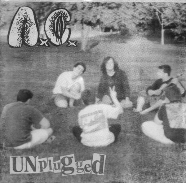 Album cover art for "Unplugged E.P. - Part One" by Anal Cunt