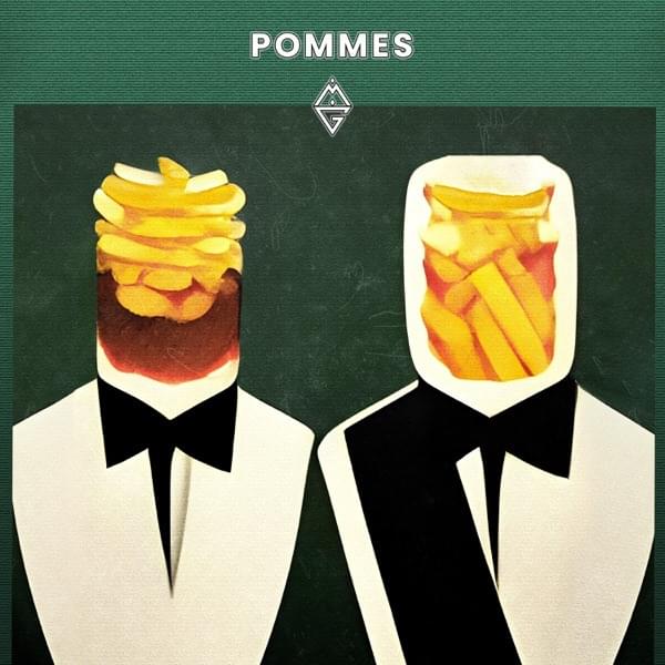 Album cover art for "POMMES" by Marvin Game
