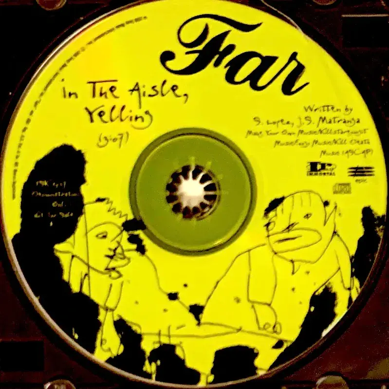 Album cover art for "In the Aisle, Yelling" by Far