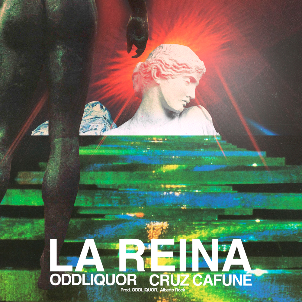 Album cover art for "La Reina" by marquitos & Cruz Cafuné