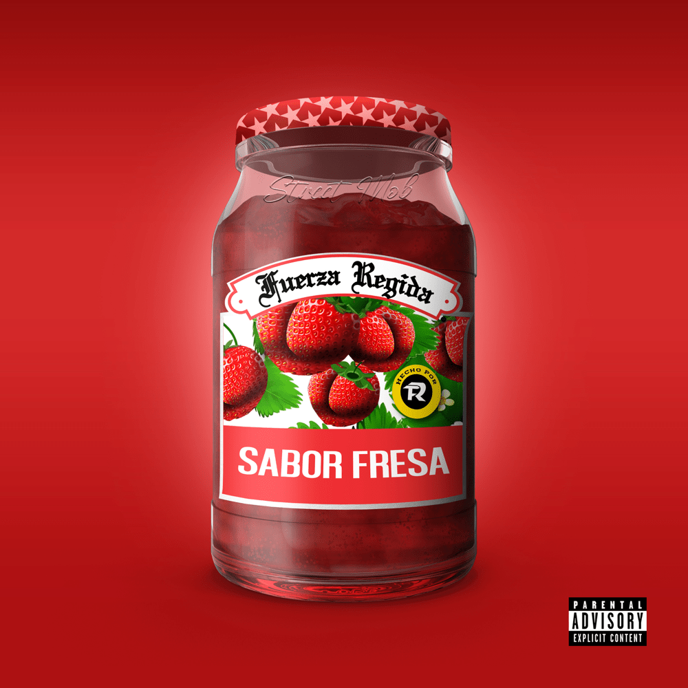 Album cover art for "Sabor Fresa" by Fuerza Regida
