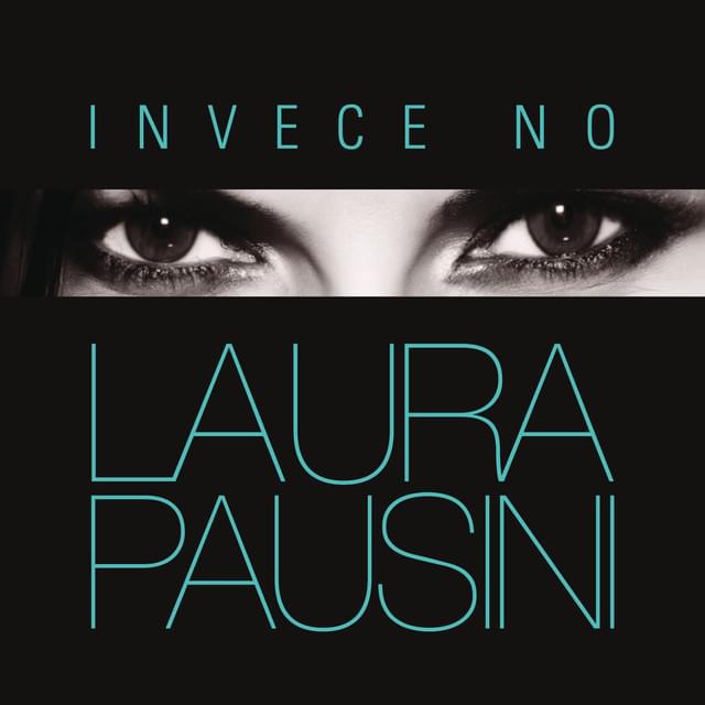 Album cover art for "Invece no" by Laura Pausini