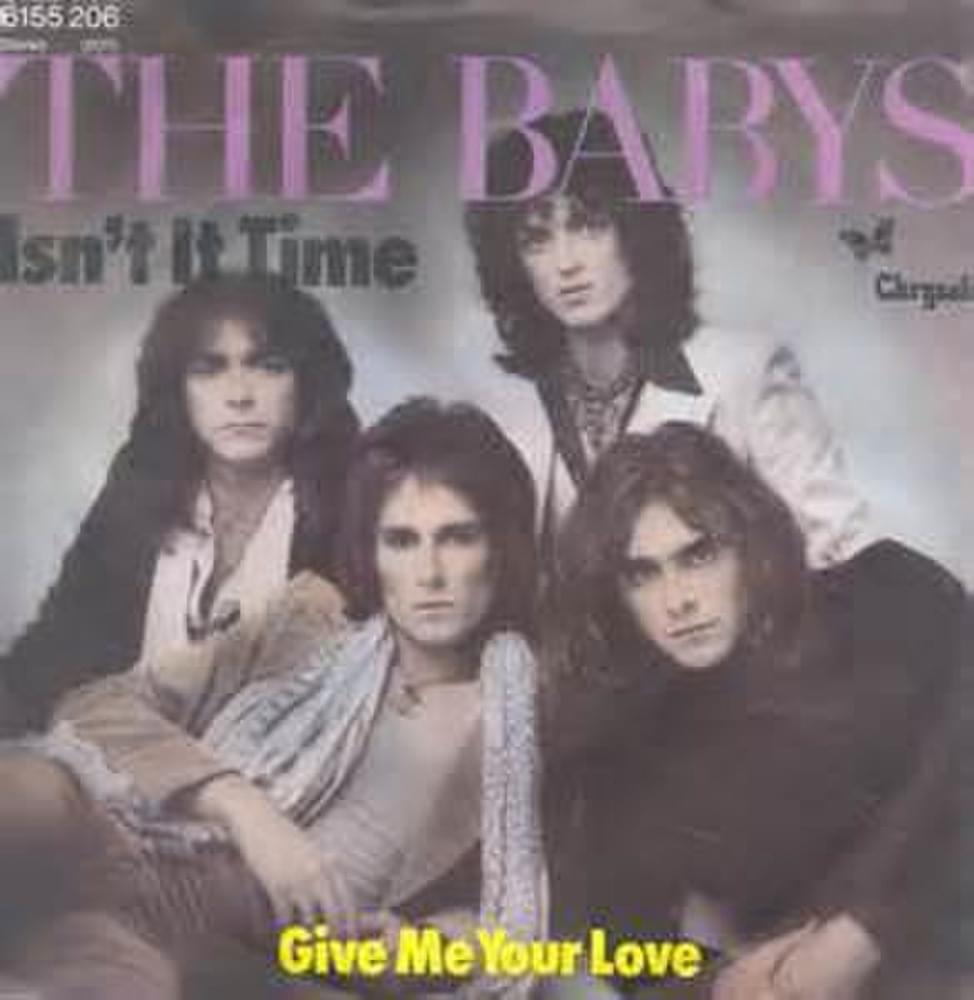 Album cover art for "Isn’t It Time" by The Babys