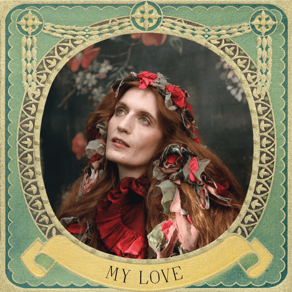 Album cover art for "My Love" by Florence + the Machine