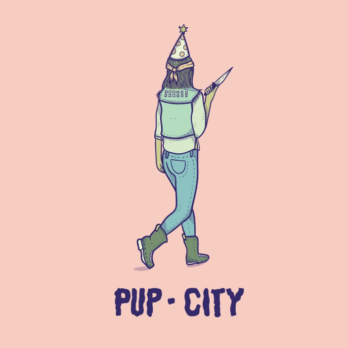 Album cover art for "City" by PUP
