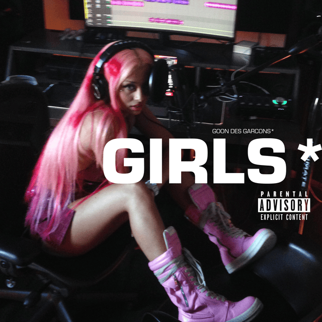 Album cover art for "GIRLS*" by GOON DES GARCONS*