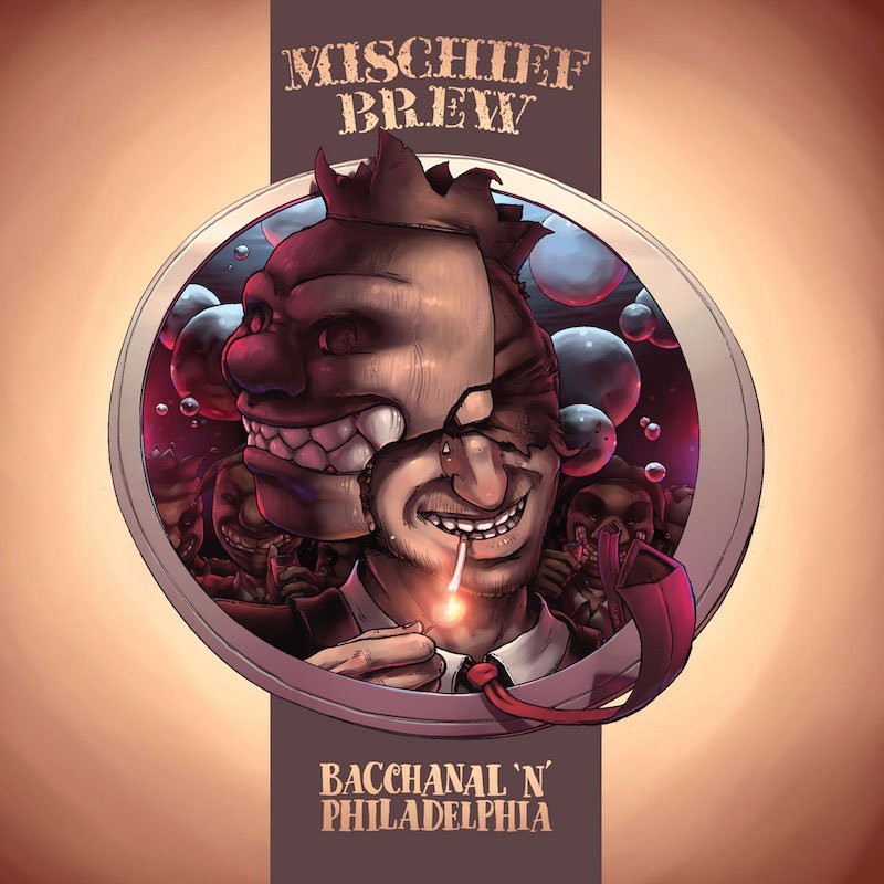 Album cover art for "Ramblers Ghost" by Mischief Brew
