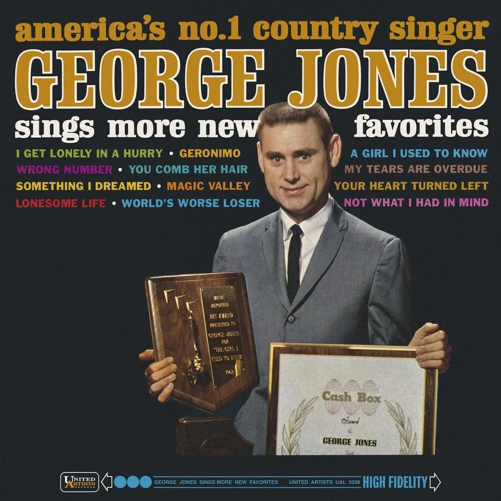 Album cover art for "Geronimo" by George Jones