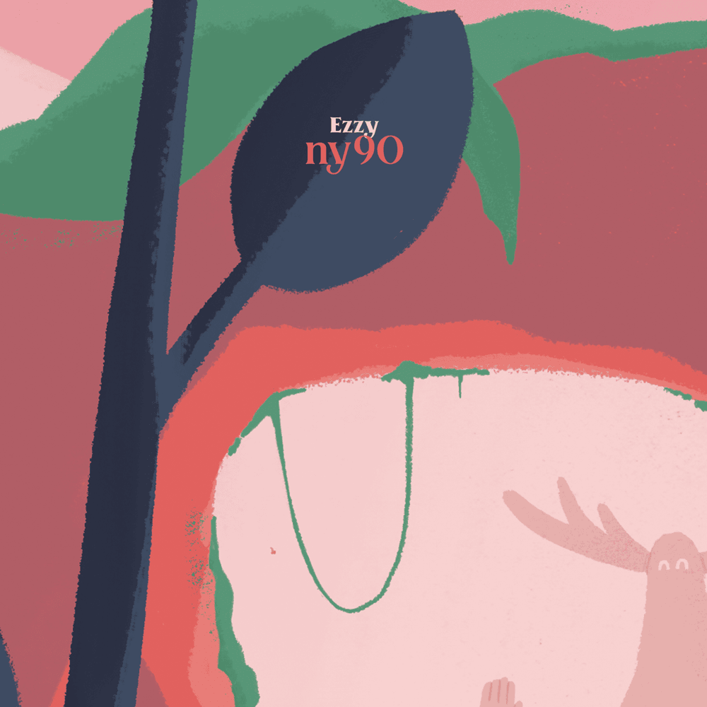 Album cover art for "​Ny90" by Ezzy (Lo-Fi)
