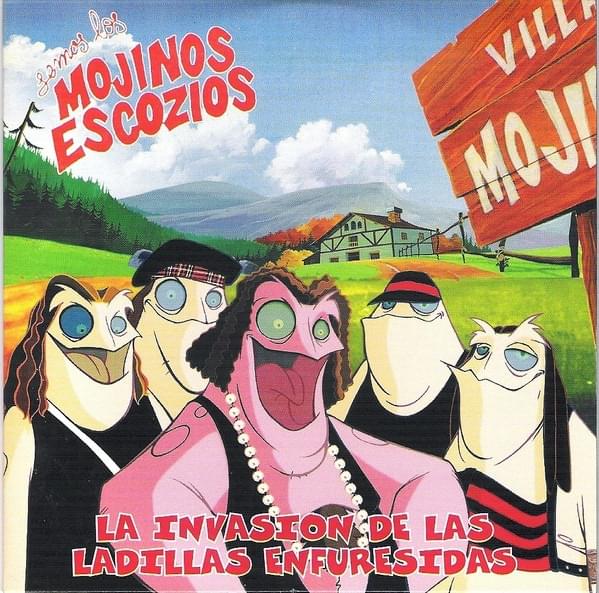 Album cover art for "La Invasión De Las Ladillas Enfuresidas" by Mojinos Escozios