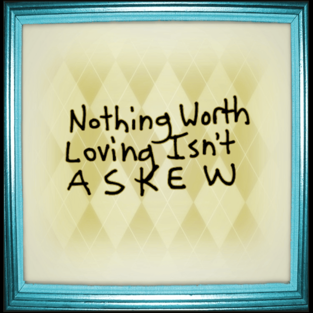 Album cover art for "Nothing Worth Loving Isn’t Askew" by Lemon Demon