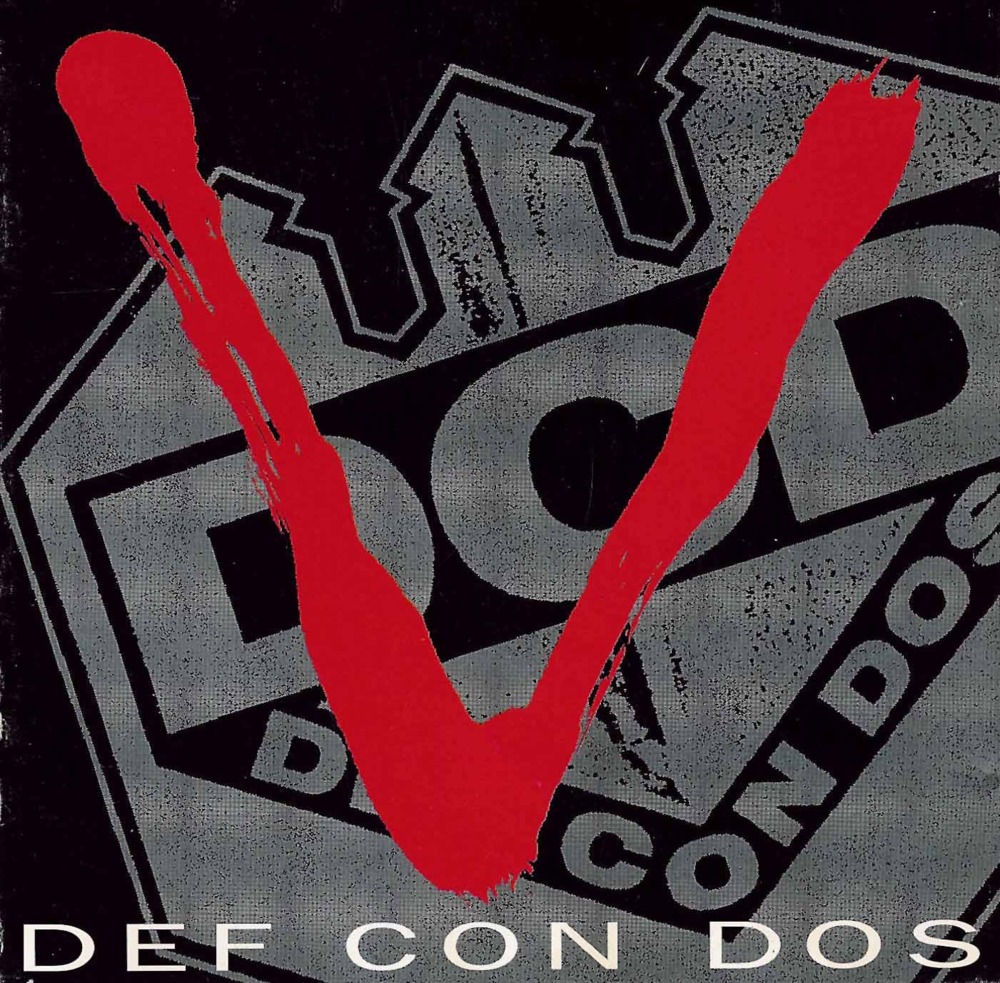 Album cover art for "Pánico a una muerte ridícula" by Def Con Dos