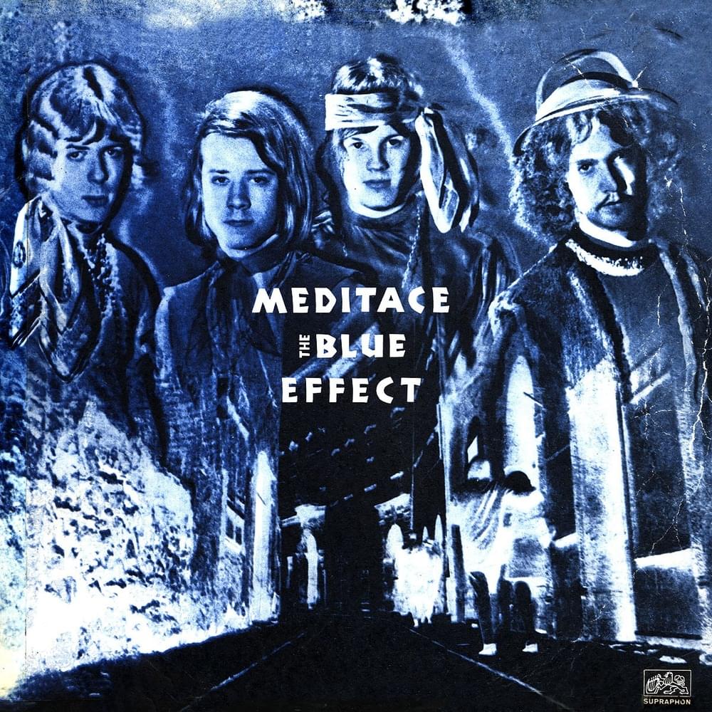 Album cover art for "Deserted Alley (Osamělá Ulice)" by Modrý Efekt