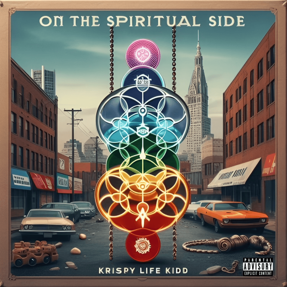 Album cover art for "On the Spiritual Side" by KrispyLife Kidd