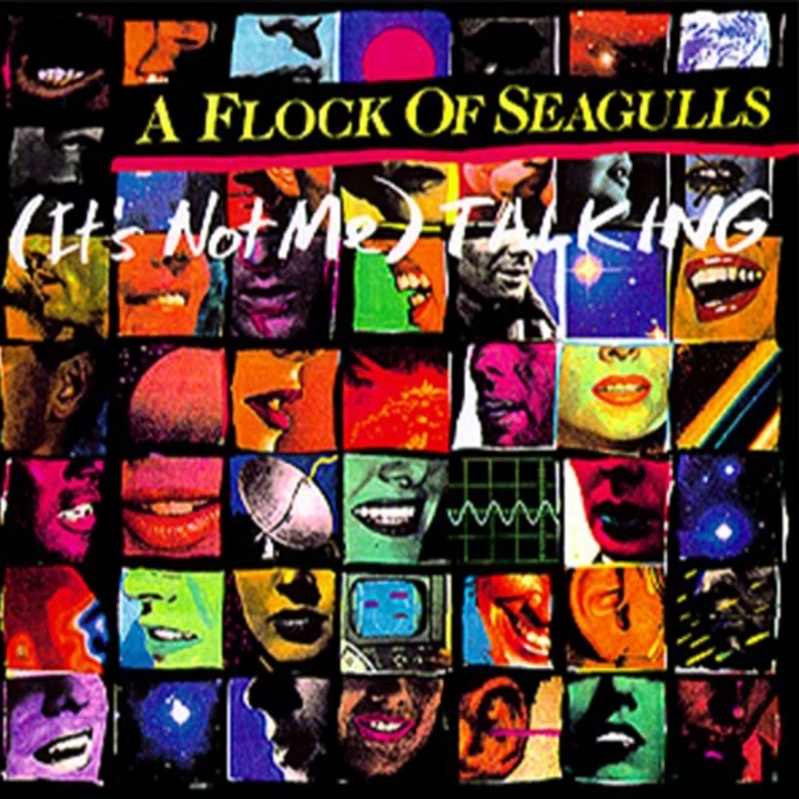 Album cover art for "(It's Not Me) Talking" by A Flock of Seagulls