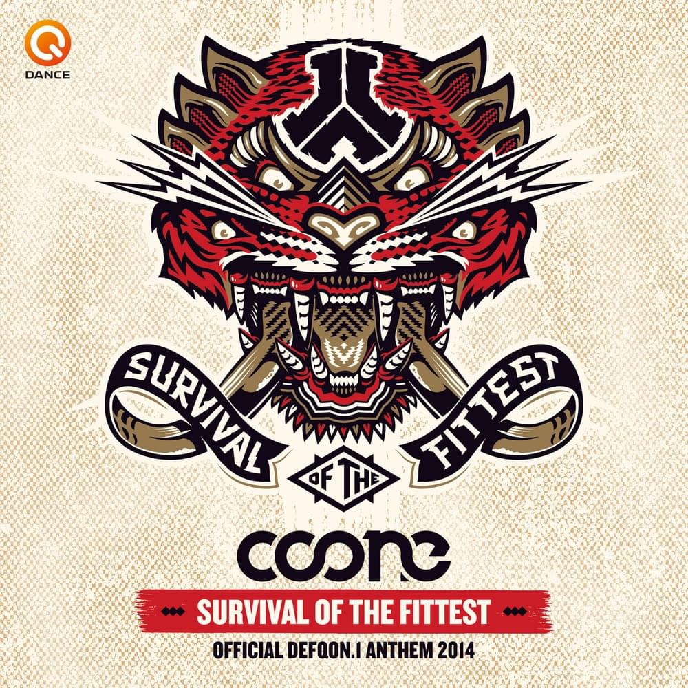 Album cover art for "Survival of the Fittest (Defqon.1 Anthem 2014)" by Coone