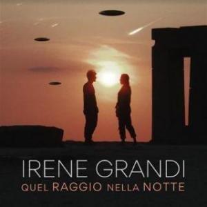 Album cover art for "Quel raggio nella notte" by Irene Grandi