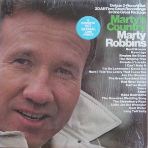 Album cover art for "Amor" by Marty Robbins