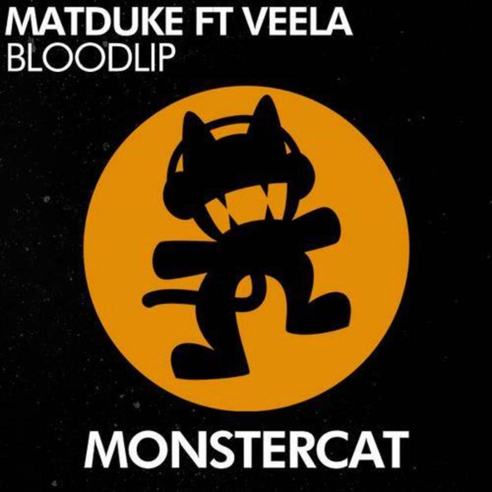 Album cover art for "Bloodlip" by Matduke & Veela