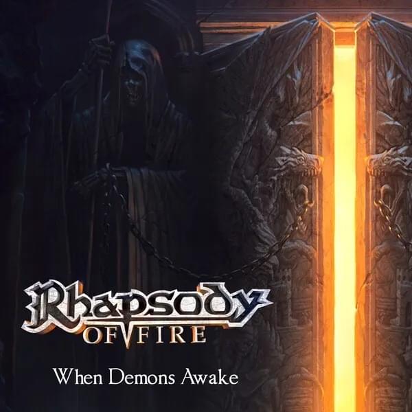 Album cover art for "When Demons Awake (2017)" by Rhapsody of Fire