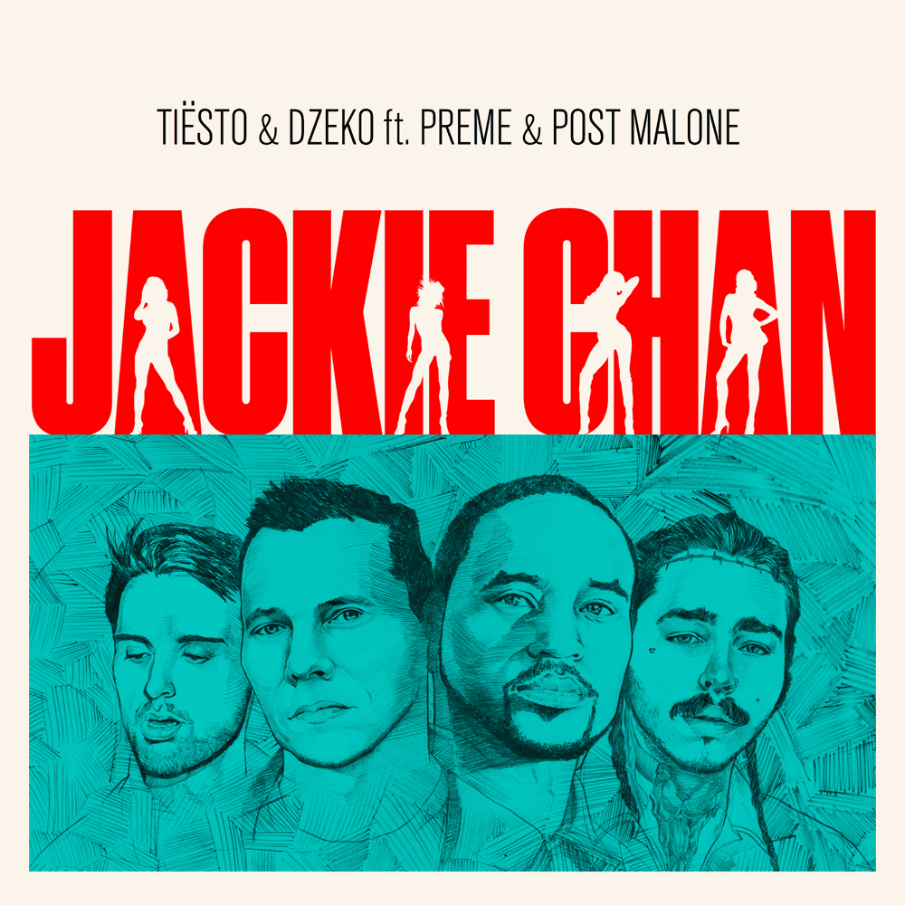 Album cover art for "Jackie Chan" by NOW That’s What I Call Music! & Preme & Post Malone