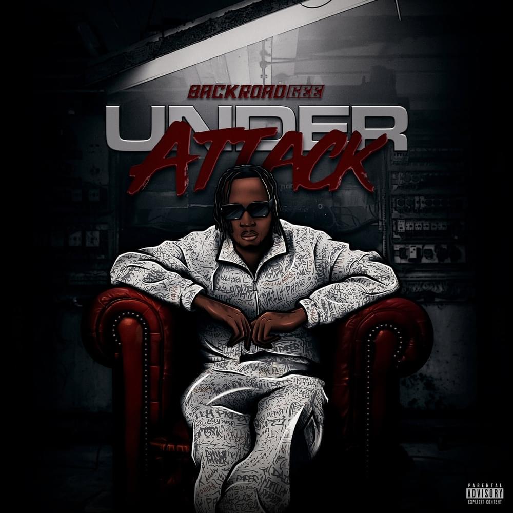 Album cover art for "Under Attack" by BackRoad Gee