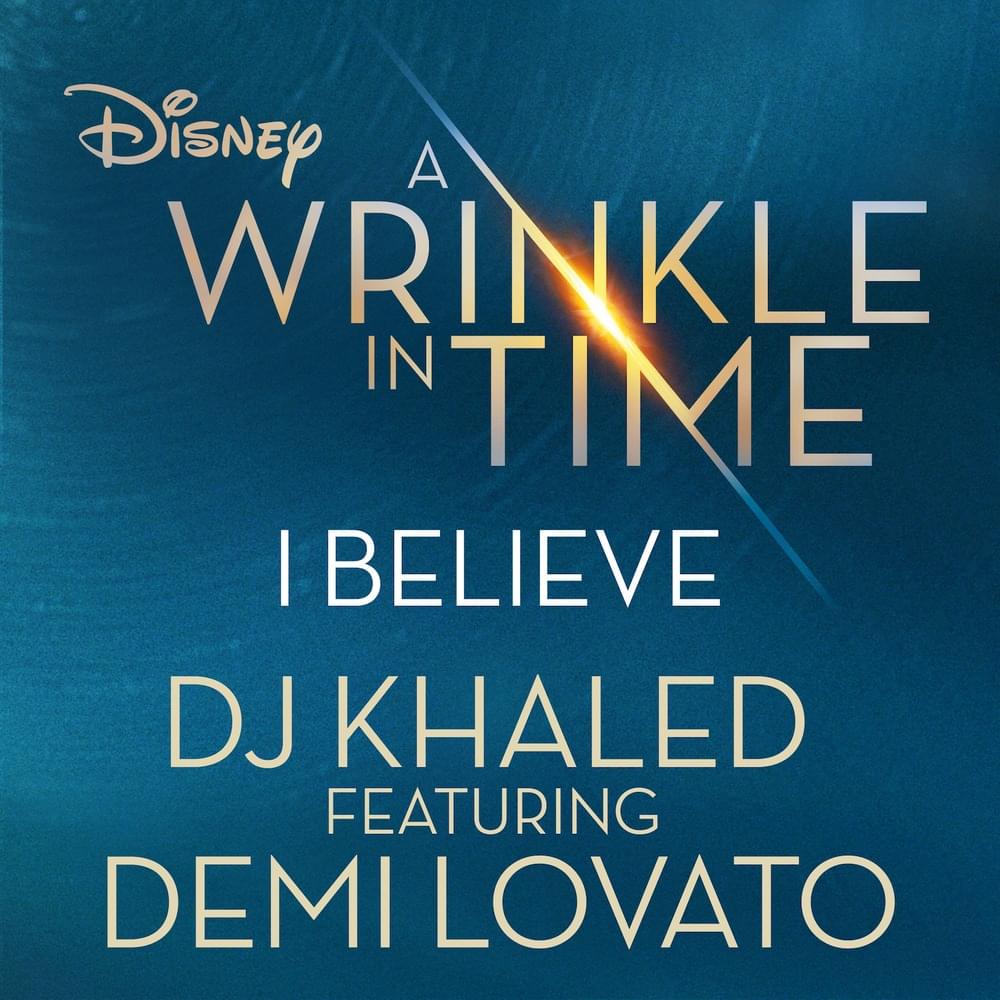 Album cover art for "I Believe" by DJ Khaled & Demi Lovato