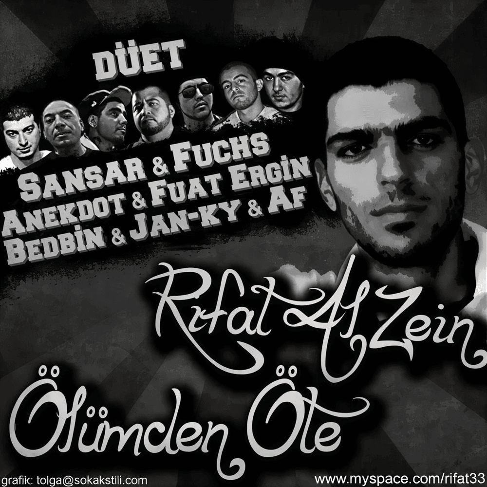 Album cover art for "Ölümden Öte" by Rıfat Al Zein