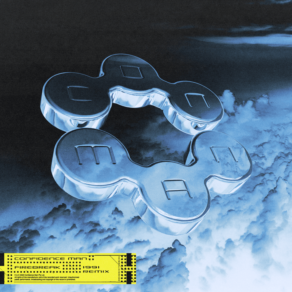 Album cover art for "Firebreak (1991 Remix)" by Confidence Man