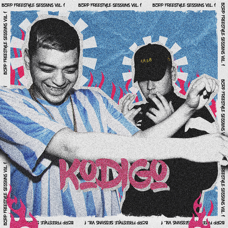 Album cover art for "Kodigo: Bzrp Freestyle Sessions, Vol. 1" by Bizarrap