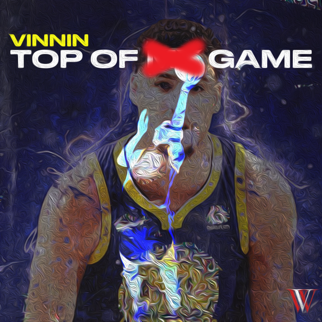Album cover art for "Top Of The Game" by Vinnin